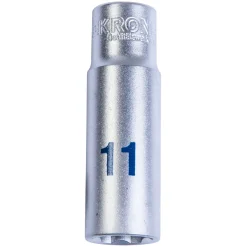 Krone Steckschlüssel lang 1/4 Zoll 11 mm