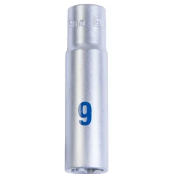 Krone Steckschlüssel lang 1/4 Zoll 9 mm