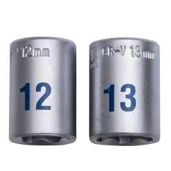 Krone Steckschlüsseleinsatz 1/4 12 und 13 mm