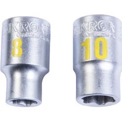 Krone Steckschlüsseleinsatz 3/8 8 und 10 mm