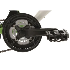 KS Cycling Jugend-Mountainbike Zodiac Fully 24 Zoll weiß-grün