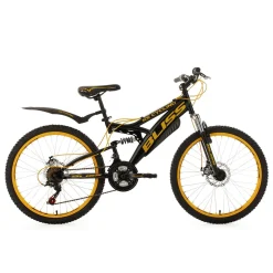 KS Cycling Jugend-Mountainbike Bliss Fully schwarz-gelb