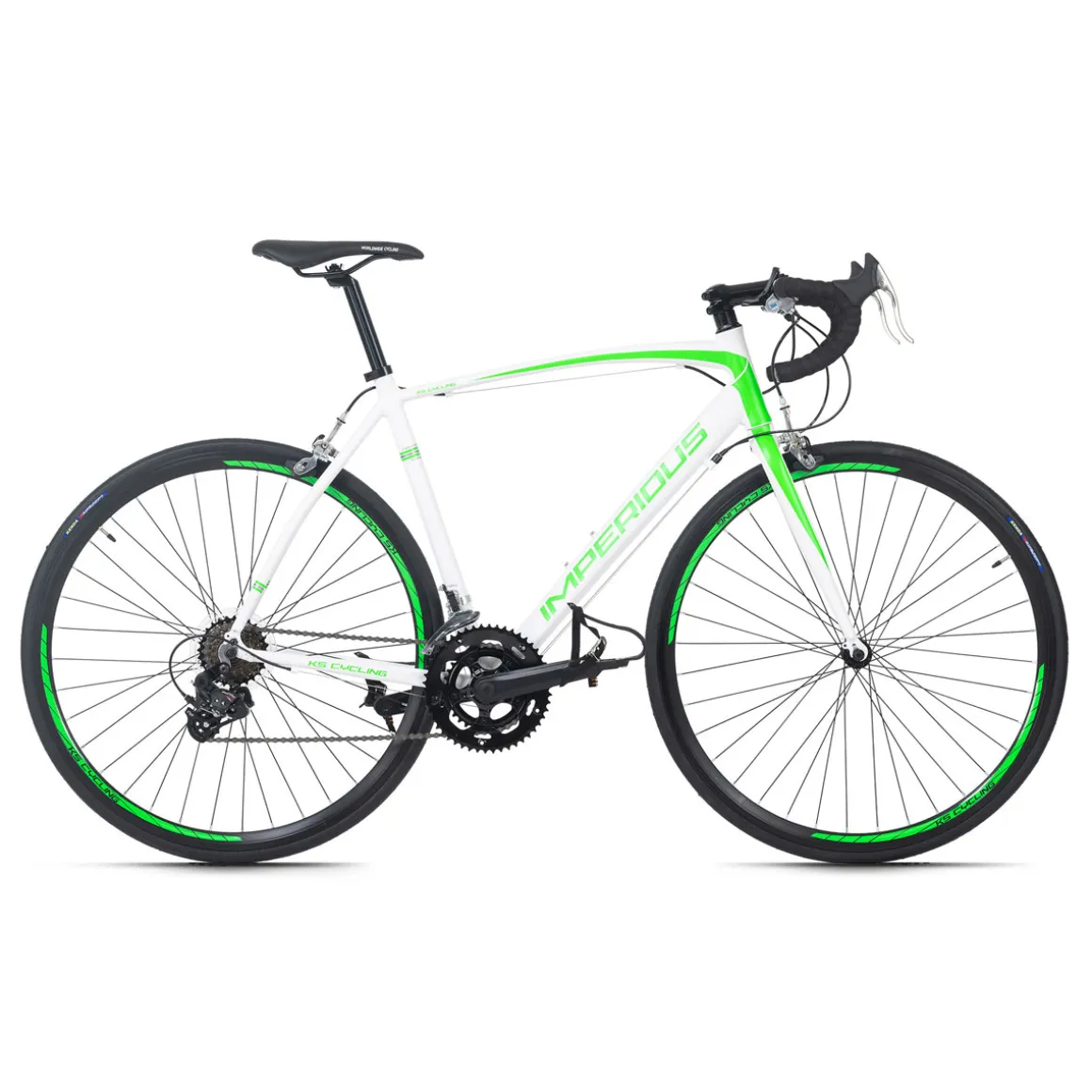 KS Cycling Rennrad 28'' Imperious weiß-gr und uumln RH 53 cm