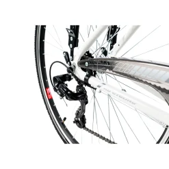 KS Cycling Trekkingrad Canterbury Damen Multilenker 48 cm weiß matt
