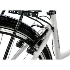 KS Cycling Trekkingrad Canterbury Damen Multilenker 48 cm weiß matt