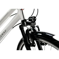 KS Cycling Trekkingrad Canterbury Damen Multilenker 48 cm weiß matt