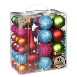 Kugelset 4 und 6cm mit Spitze Mille Fiori