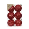 Kugelset 6cm Festive Red