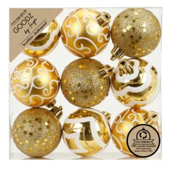 Kugelset 6cm Royal Gold