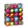 Kugelsortiment 4 und 5 cm Kunststoff 44 Stk Mille-Fiori-Mix