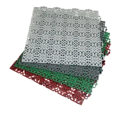 Kunststofffliese Terra Sol dunkelgrau 38 x 38 cm