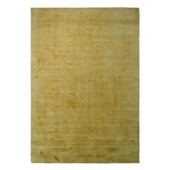 Kurzflorteppich „Luxury 110“ Gelb, 80x150cm