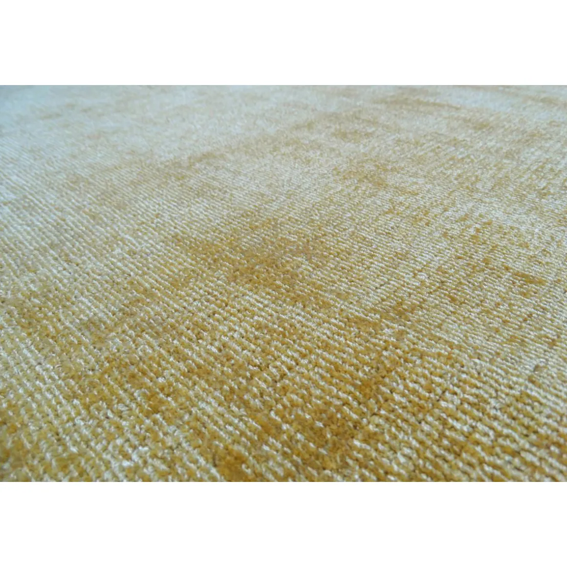 Kurzflorteppich „Luxury 110“ Gelb, 200x290cm