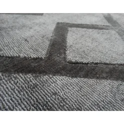 Kurzflorteppich „Luxury 310“ Grau/Anthrazit, 120x170cm