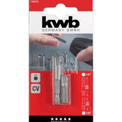 kwb Adaptersatz für Steckschlüssel 2 teilig