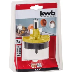 kwb Mehrkranzlochsäge 7 teilig