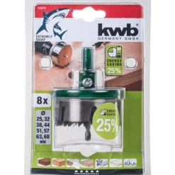 kwb Mehrkranzlochsäge 8 teilig