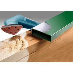 kwb Schleifdreiecke Quick Stick Holz und Metall 93 mm K40