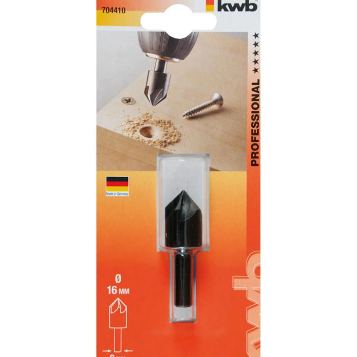 kwb Senker Durchmesser 16 mm