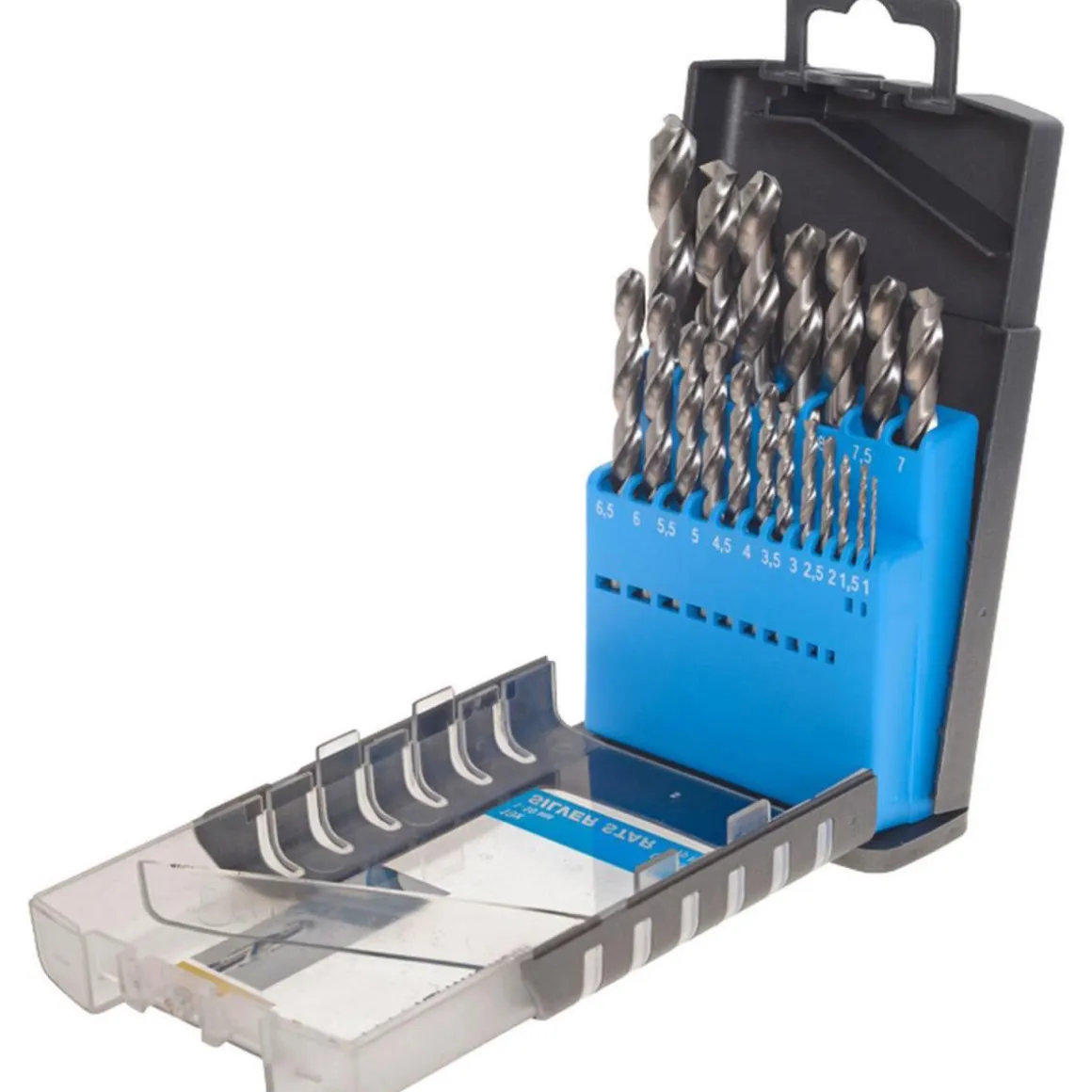 kwb Spiralbohrer Silver Star 19 teilig