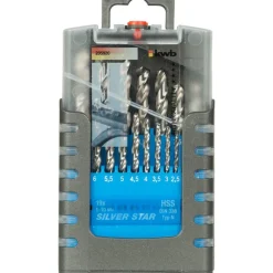 kwb Spiralbohrer Silver Star 19 teilig
