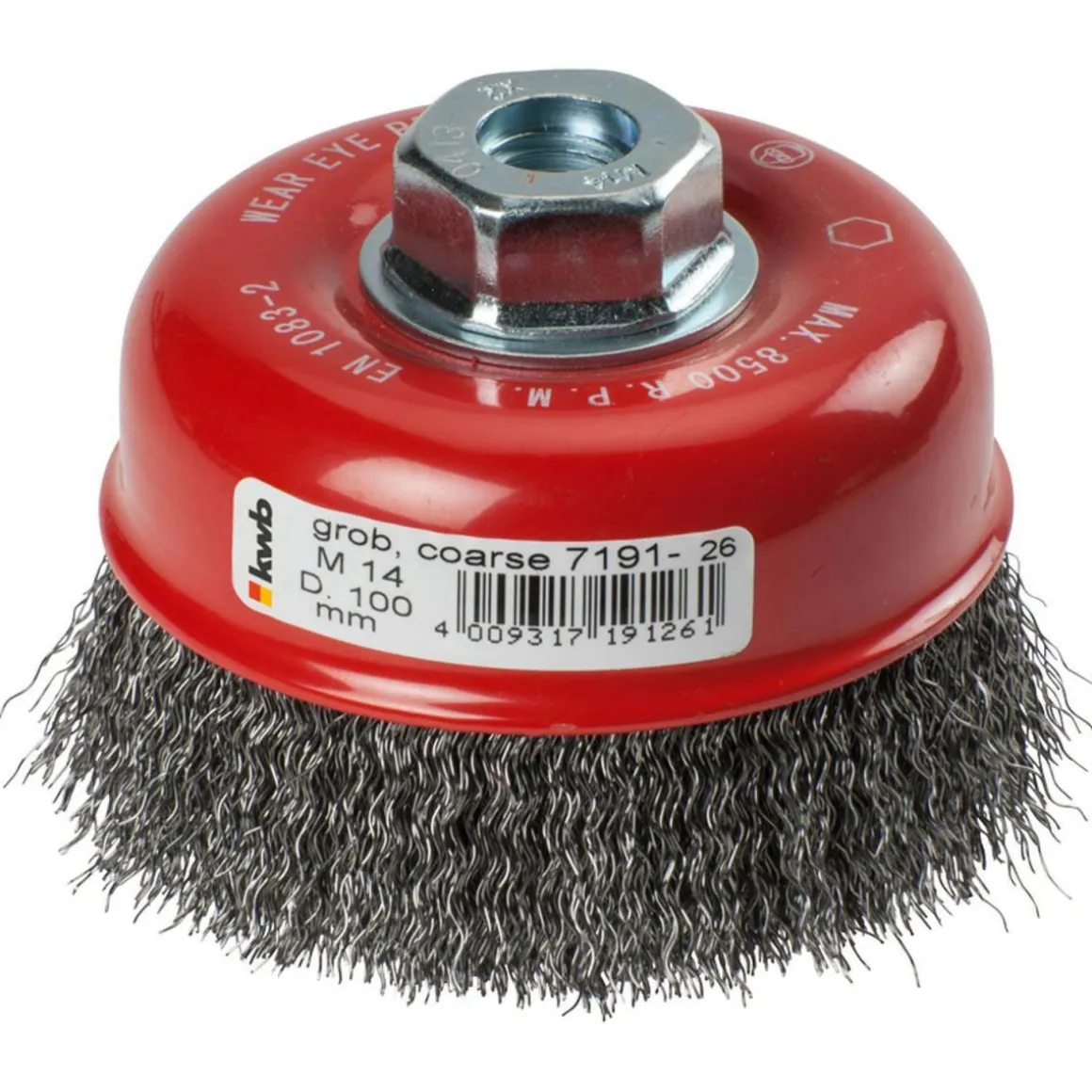 kwb Topfbürsten Aggresso-Flex für Einsatz mit Winkelschleifern 100 mm