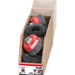 kwb Topfbürsten Aggresso-Flex für Einsatz mit Winkelschleifern 100 mm