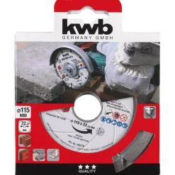 kwb Trennscheibe Diamant Durchmesser 115 mm