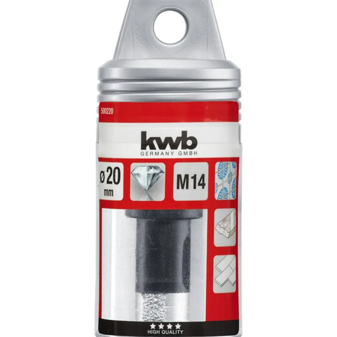 kwb Trockenschnitt-Lochsägen Durchmesser 20 mm