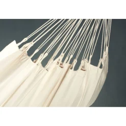 La Siesta Einzel-Hängematte Modesta Bio-Baumwolle Latte