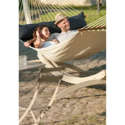 La Siesta Gefütterte Kingsize-Stabhängematte Alabama Navy Blue