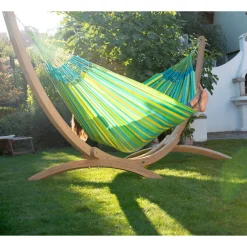 La Siesta Kingsize-Hängematte Brisa Lime Wetterresistent