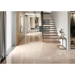 Laminat XL Fliese Hochglanz Botticino 810 x 400 x 8 mm