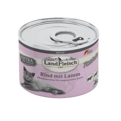 Landfleisch Cat Adult Pastete Rind+Lamm 195g
