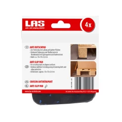 LAS 10296 Anti Rutschpads 4 Stk 10 x 10 cm