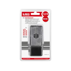 LAS 10112 Positionsleuchte eckig mit Halter