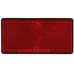 LAS 10206 Reflektor rot viereckig 2 Stk.