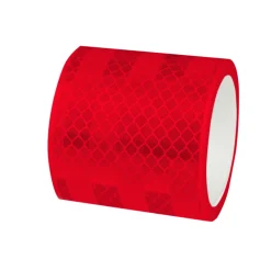 LAS 10215 Reflektorband selbstklebend rot 2m