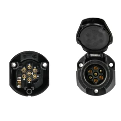 LAS 10001 Steckdose 7-polig mit Abschaltautomatik