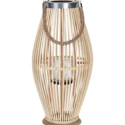 Laterne Bambus natur 24 x 48 cm