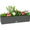 LECHUZA Blumenkasten Balconera Cottage 50 granit