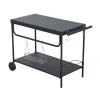Leco Grill BBQ Rolltisch Serviertisch Grillwagen Servierwagen Beistelltisch Grill