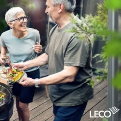 Leco Grill BBQ Rolltisch Serviertisch Grillwagen Servierwagen Beistelltisch Grill