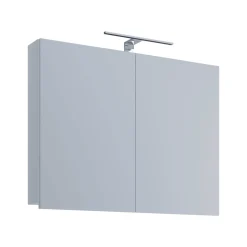 LED Spiegelschrank VCB 1" 80 cm weiß