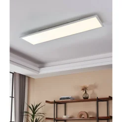 LED-Deckenleuchte Salobrena 40 Watt LED weiß eckig