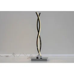 LED-Tischleuchte Lasana 2 chrom-weiß