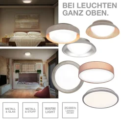 Ledvance Orbis Dublin 490 mm 36W 830 Silber