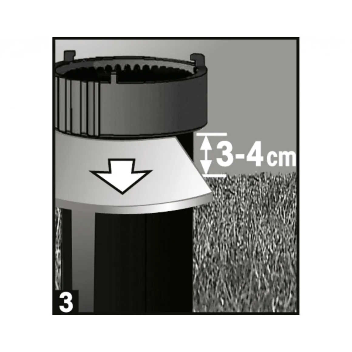 Leifheit Zentrierbodendübel für Wäschespinnen
