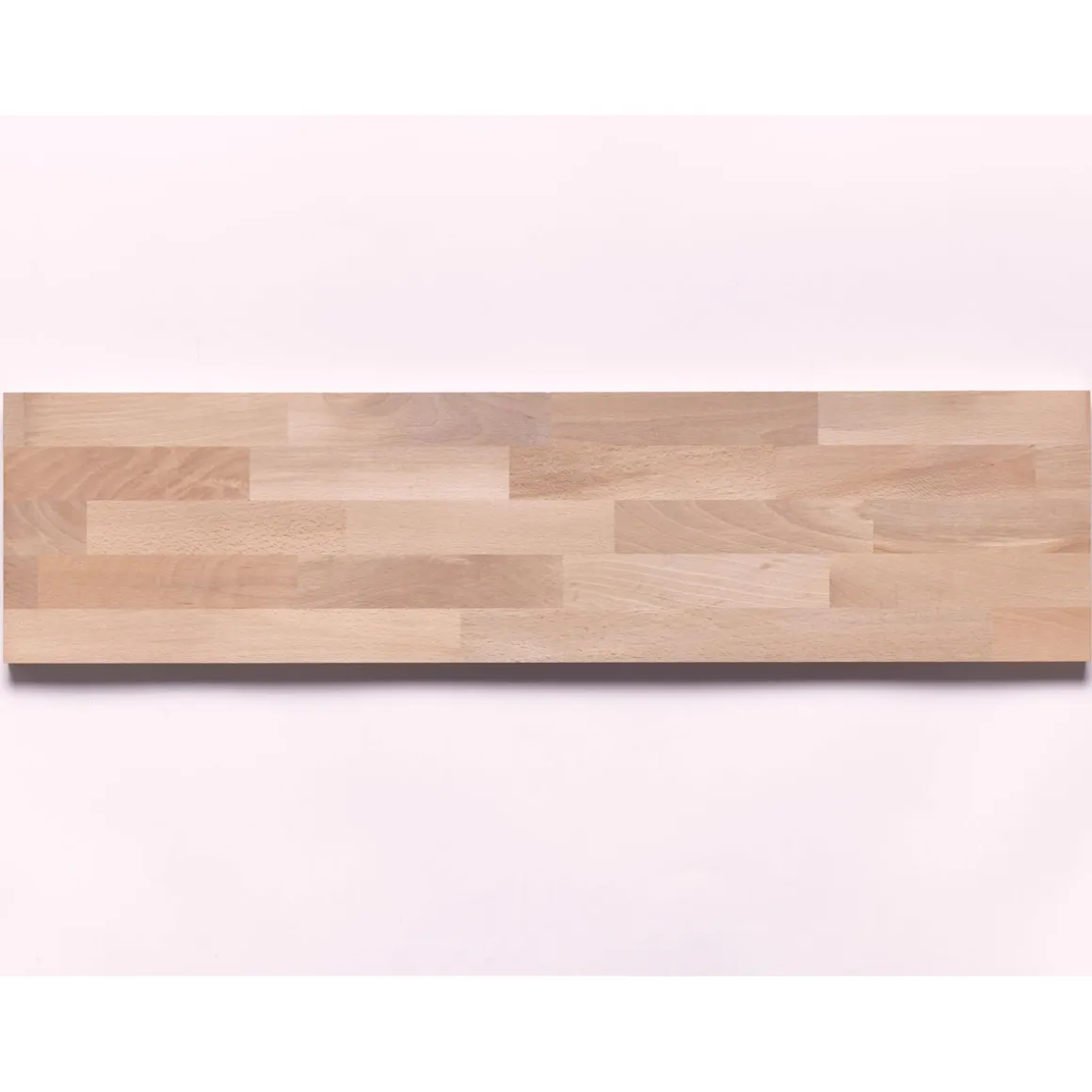Leimholz Buche naturbelassen 80 x 20 x 1,8 cm