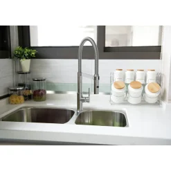 Lenz Küchenarmatur ALUNA mit Pendelbrause chrom